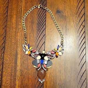 J. Crew Multicolor Statement Necklace